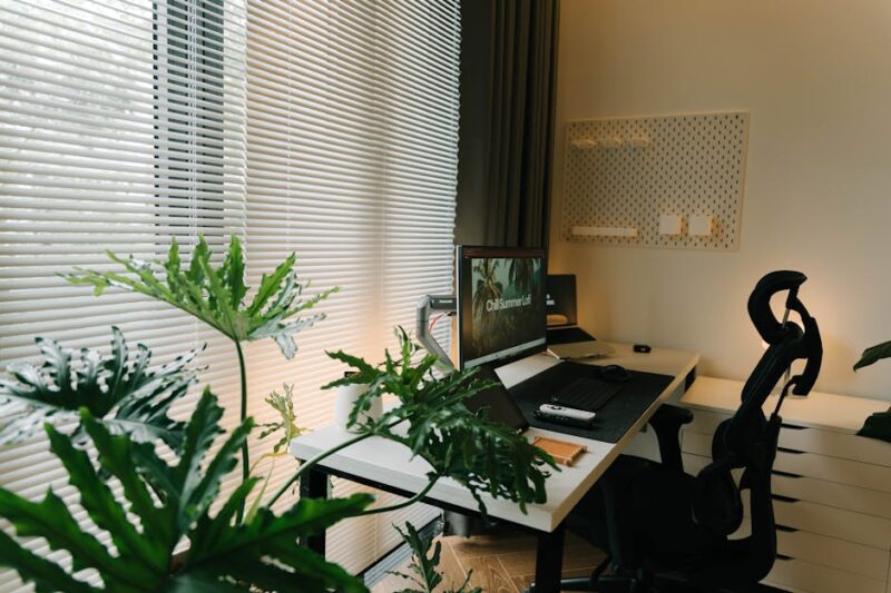 Akustikpaneler för hemmakontoret